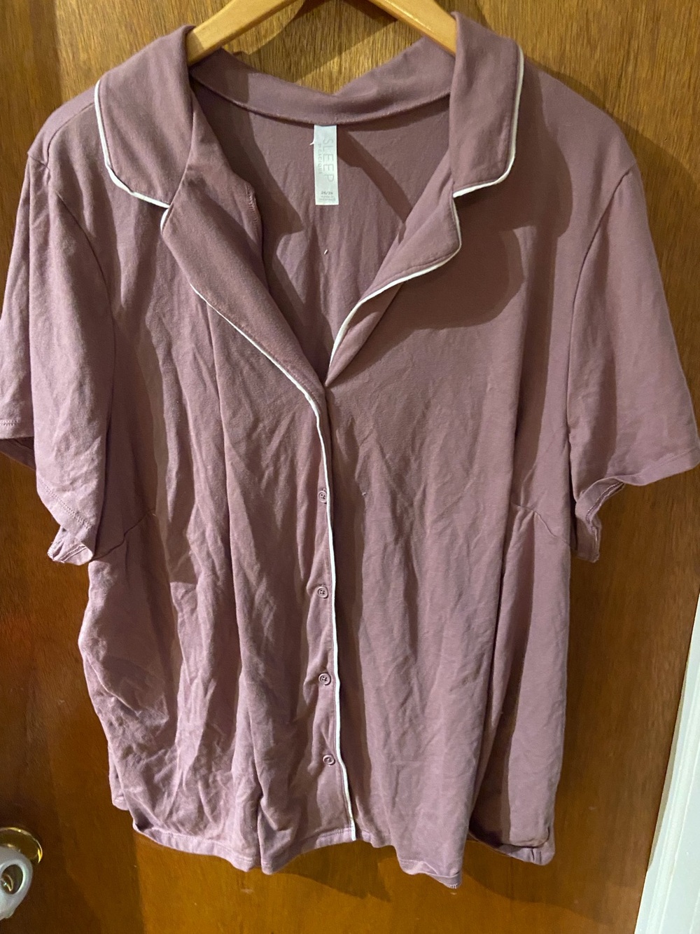 Sleep by Cacique Dusty Rose Sleep Shirt Size 26/28